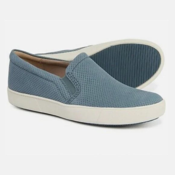 Naturalizer Marianne Leather Slip On Sneakers - Blue Sz 7.5 - Picture 13 of 15